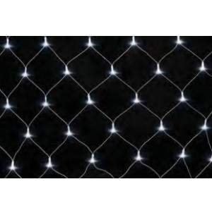 PISCA REDE 8 FUNÇÕES 144 LEDS BRANCO