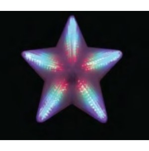PISCA ESTRELA LED DIGITAL 48CM COR