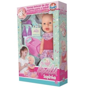 BONECA ANALÚ SOPINHA