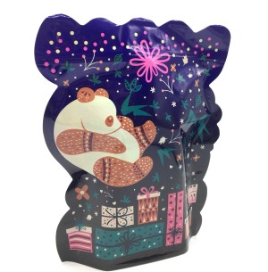 SACOLA PRESENTE 18X24CM LACRE C/ 20 UNIDADES