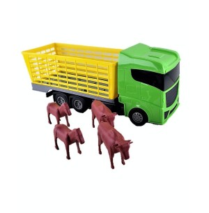 CAMINHÃO BOIADEIRO 34CM 4PÇS
