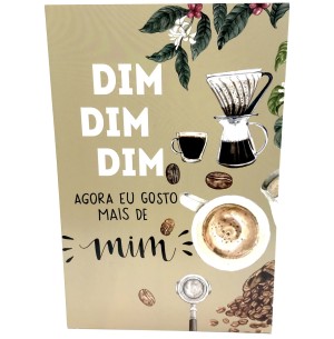 QUADRO DECORADO MDF 20X30CM FRASE