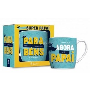CANECA PORCELANA 300ML URBAN PROMOVIDO A PAPAI