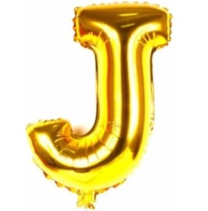 FESTA BALÃO DOUR.40CM LETRA J 2U