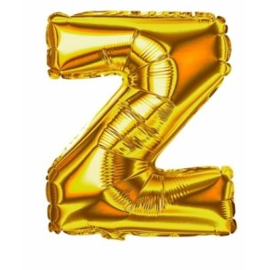 FESTA BALÃO DOUR.40CM LETRA Z 2UN