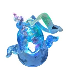 LUMINÁRIA ACRÍLICO CAVEIRA LED 6CM